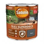 Sadolin Superdeck olej 2,5L SZARY tarasów drewna do