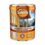 Sadolin Extra lakierobejca 10L PINIA PINIOWY 2 PÓŁMAT do drewna fasad domków okien drzwi