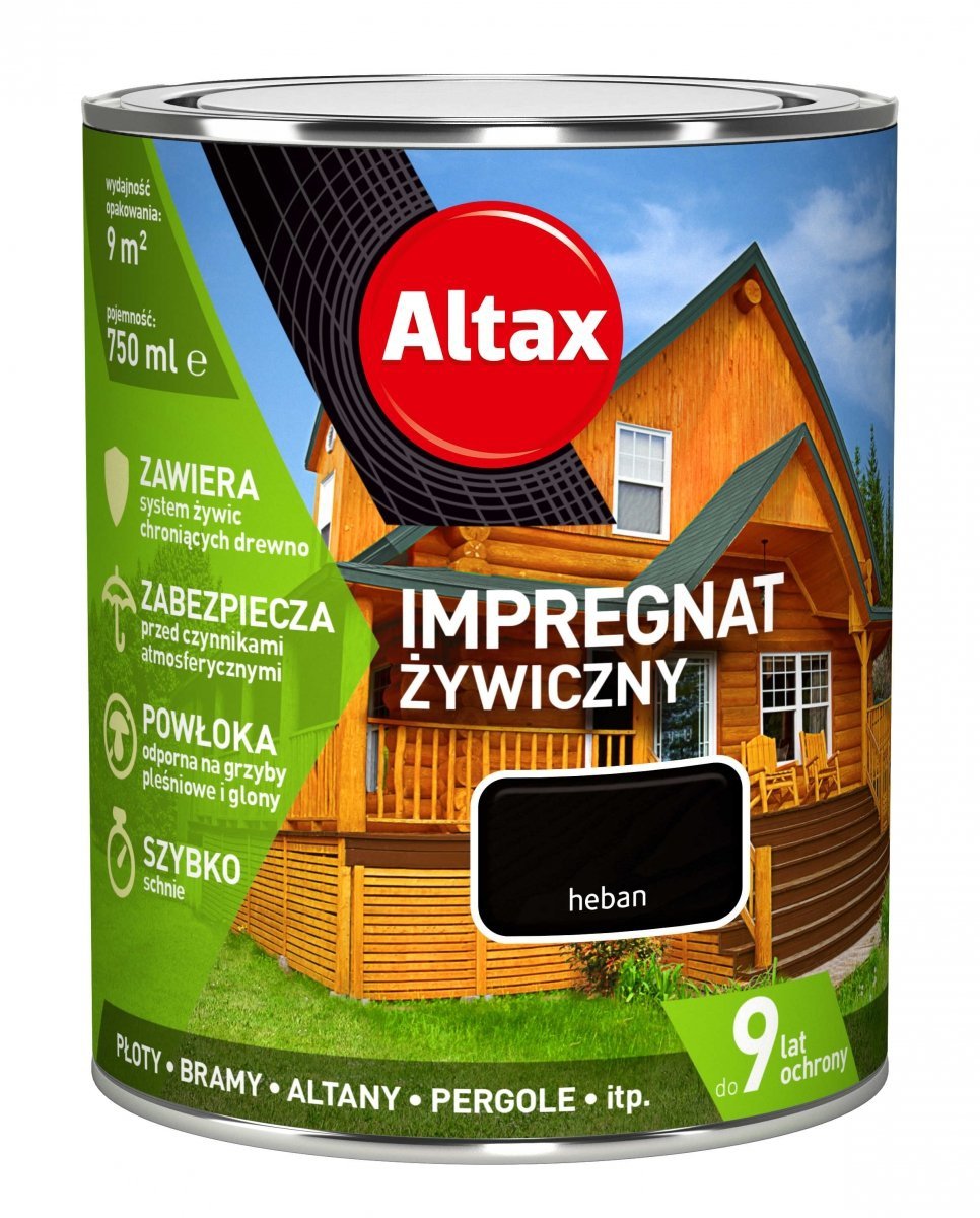 Heban na zewnątrz