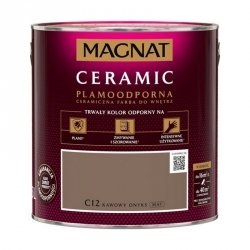MAGNAT Ceramic 2,5L C12 Kawowy Onyks ceramik ceramiczna farba do wnętrz plamoodporna