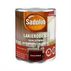 Sadolin Ekskluzywna lakierobejca 0,75L MAHOŃ CIEMNY drewna