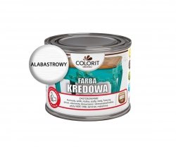 Colorit Kredowa Farba 1L ALABASTROWY BIAŁY mebli farba do