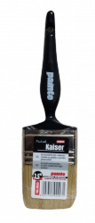 Pędzel Kaiser angielski 2,5″ malarski do farb olejnych emulsji gruby rączka z tworzywa premium porządny profesjonalny