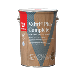 Tikkurila Lakierobejca 5L MEDIUM NUT orzech średni Valtti Plus Complete szybkoschnąca impregnująca