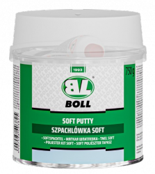 BOLL Szpachla Szpachlówka Soft Miękka 750g Samochodowa poliestrowa 