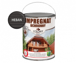 Colorit Impregnat Szybkoschnący 4,5L HEBAN do drewna Ochronny wodny płotów altanek