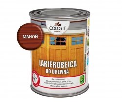 Colorit Lakierobejca Drewna 0,75L MAHOŃ szybkoschnąca satynowa farba do