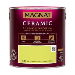 MAGNAT Ceramic 2,5L C43 Zwycięski Aleksandryt ceramik ceramiczna farba do wnętrz plamoodporna