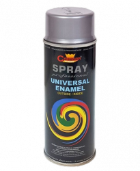 Spray Uniwersalny RAL7046 SZARY JASNY 400ml emalia Champion do metalu plastiku drewna gipsu