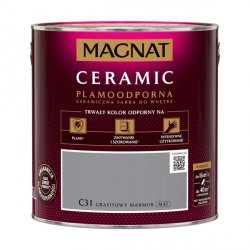 MAGNAT Ceramic 2,5L C31 Grafitowy Marmur ceramik ceramiczna farba do wnętrz plamoodporna