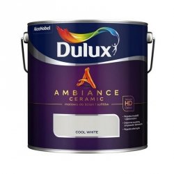 Dulux Ambience Ceramic 2,5L COOL WHITE ceramik ceramiczna farba do wnętrz plamoodporna