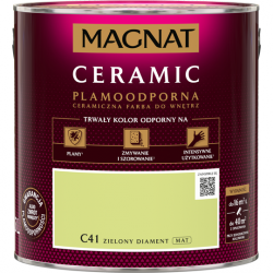 MAGNAT Ceramic 2,5L C41 Zielony Diament ceramik ceramiczna farba do wnętrz plamoodporna