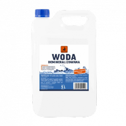 Woda Demineralizowana Destylowana Do Żelazka 5L Dragon parownic akumulatorów