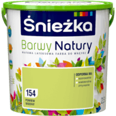 Śnieżka Barwy Natury 2,5L Powiew Wiosny 154 mat farba do wnętrz ścian sufitów emulsja