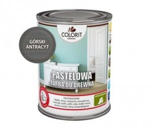 Colorit Pastelowa Drewna 3l GÓRSKI ANTRACYT-OWY akrylowa emalia do farba