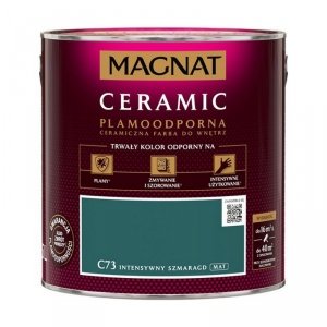 MAGNAT Ceramic 2,5L C73 Intensywny Szmaragd ceramik ceramiczna farba do wnętrz plamoodporna