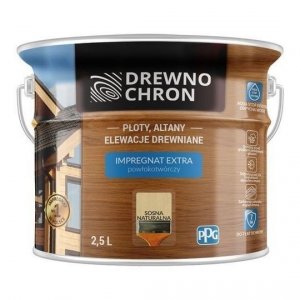 Drewnochron SOSNA NATURALNA 2,5L Impregnat Extra drewna do powłokotwórczy