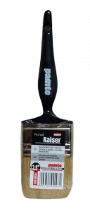 Pędzel Kaiser angielski 2,5″ malarski do farb olejnych emulsji gruby rączka z tworzywa premium porządny profesjonalny