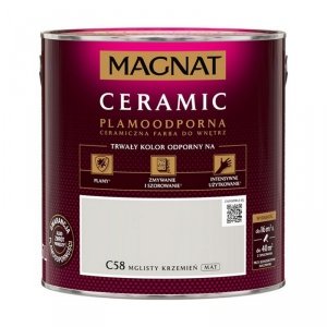 MAGNAT Ceramic 2,5L C58 Mglisty Krzemień ceramik ceramiczna farba do wnętrz plamoodporna