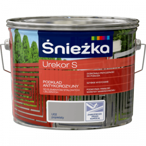 Śnieżka Urekor S 2,5L POPIELATY szary unikor minia podkład antykorozyjny farba przeciw rdzy