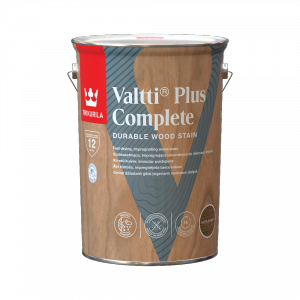 Tikkurila Lakierobejca 5L MEDIUM NUT orzech średni Valtti Plus Complete szybkoschnąca impregnująca