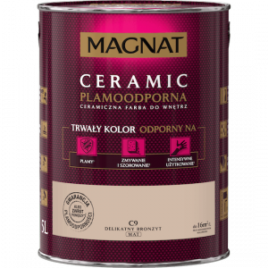 MAGNAT Ceramic 5L C9 Delikatny Bronzyt ceramik ceramiczna farba do wnętrz plamoodporna