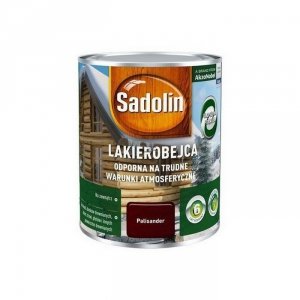 Sadolin Odporna lakierobejca 0,75L PALISANDER do drewna żelowa zewnętrzna na trudne warunki atmosferyczne