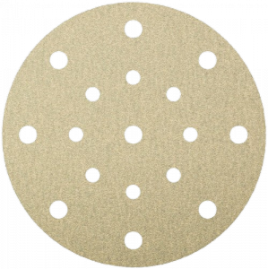 Krążek papier ścierny rzep 225mm 8otw. gr.120 do żyrafy KLINGSPOR PS 33 samoprzylepny