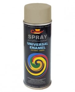 Spray Uniwersalny RAL7032 SZARY KAMIENNY 400ml emalia Champion