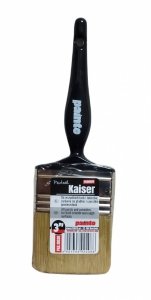 Pędzel Kaiser angielski 3″ malarski do farb olejnych emulsji gruby rączka z tworzywa premium porządny profesjonalny