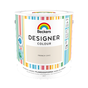 Beckers 2,5L FRENCH CHIC Designer Colour farba lateksowa mat-owa do ścian sufitów