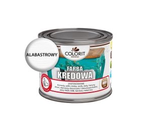 Colorit Kredowa Drewna 375ml ALABASTROWY BIAŁY mebli farba do 