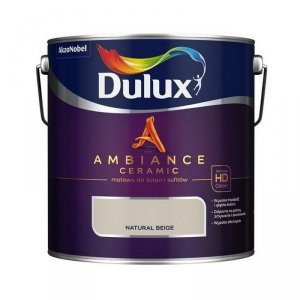 Dulux Ambience Ceramic 2,5L NATURAL BEIGE ceramik ceramiczna farba do wnętrz plamoodporna