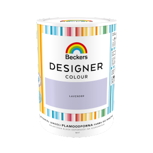 Beckers 5L LAVENDER Designer Colour farba lateksowa mat-owa do ścian sufitów