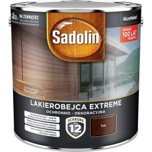 Sadolin Extreme lakierobejca 2,5L TEK TIK TEAK drewna