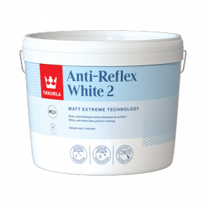 Tikkurila Anti-Reflex White 10L BIAŁA MAT antyrefleksyjna lateksowa farba do sufitów emulsja biały - TYLKO ODBIÓR OSOBISTY LUB WYSYŁKA NA PALECIE