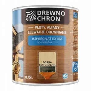 Drewnochron SOSNA NATURALNA 0,75L Impregnat Extra drewna do powłokotwórczy