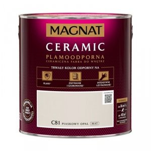 MAGNAT Ceramic 2,5L C81 Piaskowy Opal ceramik ceramiczna farba do wnętrz plamoodporna