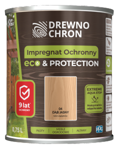 Drewnochron DĄB JASNY 0,75L Impregnat Eco Protection drewna do wodny szybkoschnący