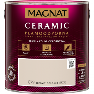 MAGNAT Ceramic 2,5L C79 Beżowy Dolomit ceramik ceramiczna farba do wnętrz plamoodporna