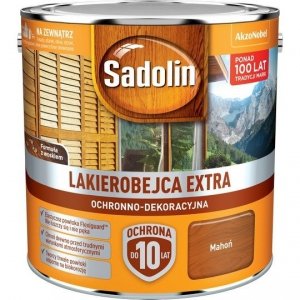 Sadolin Extra lakierobejca 2,5L MAHOŃ 7 drewna