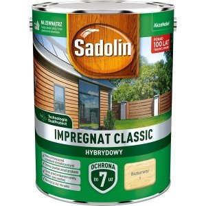 Sadolin Classic impregnat 4,5L BEZBARWNY 1 drewna clasic