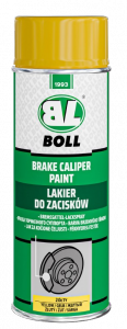 BOLL Lakier Zacisków ŻÓŁTY POŁYSK 0,4L SPRAY do samochodowych odporny wysokotemperaturowy