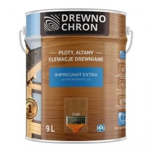 Drewnochron DĄB 9L Impregnat Extra drewna do powłokotwórczy