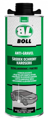BOLL Baranek Środek konserwacji CZARNY 1kg na PISTOLET do ochrony karoserii progów