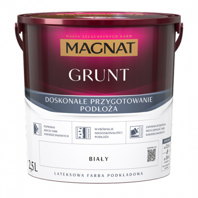 MAGNAT Grunt 2,5L farba gruntująca pod farby ceramiczne lateksowe Ceramic Care Primer Style
