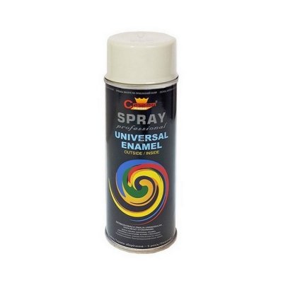 Spray Uniwersalny RAL7035 SZARY JASNY 400ml emalia Champion do metalu plastiku drewna gipsu