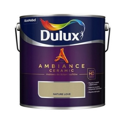 Dulux Ambience Ceramic 2,5L NATURE LOVE ceramik ceramiczna farba do wnętrz plamoodporna