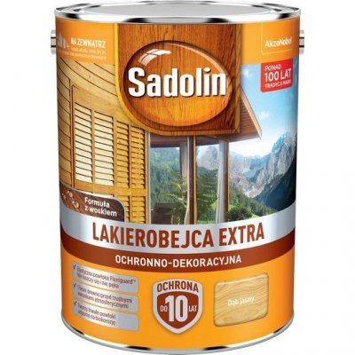 Sadolin Extra lakierobejca 5L DĄB JASNY 57 drewna