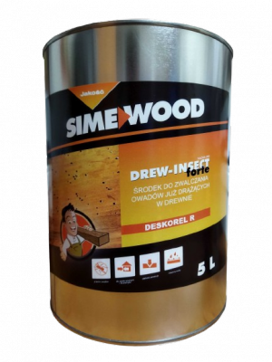 Środek zwalczania owadów drewnie 5L owadobójczy preparat Drew-Insect Forte
